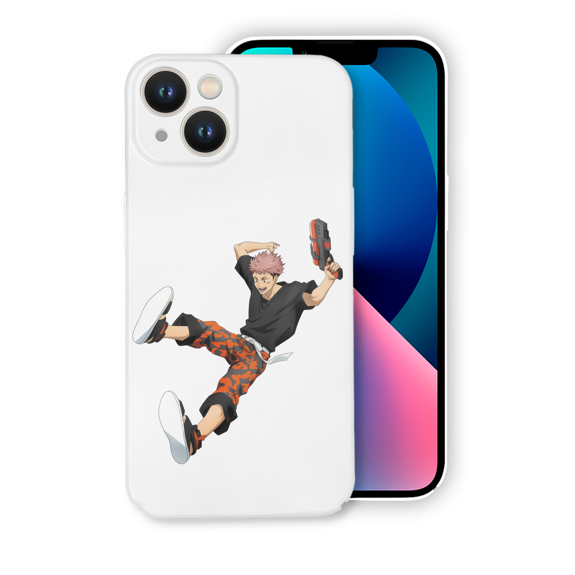 （画像用） 呪術廻戦 Jujutsu Kaisen 【iPhone 14シリーズ対応】ハードケース
